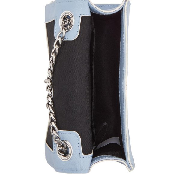 Vince Camuto Saffiano Leather Clutch Crossbody - Picture 2 of 3